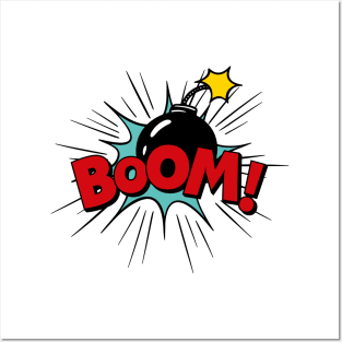 Boom! Comic Book  Pop Art Posters and Art
